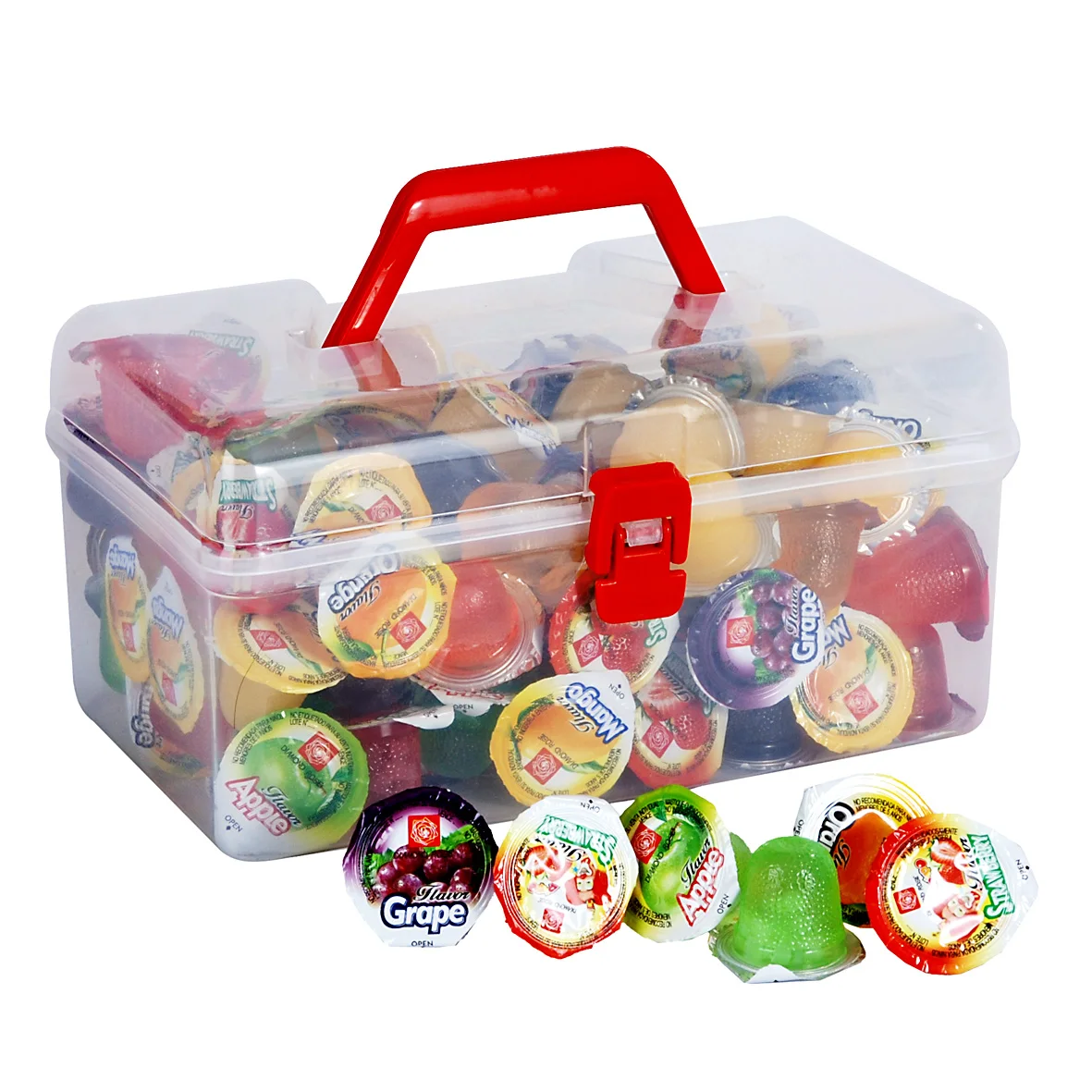 Sweet taste 16g fruit flavor jelly cup hot selling jelly fruit cup jelly pudding cup