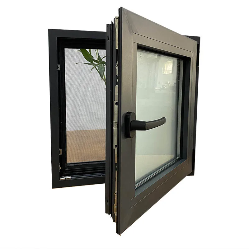 Aluminum Interior Noiseless Sliding Windows Simple Design Aluminum Sliding Window Casement Hurricane Impact Window