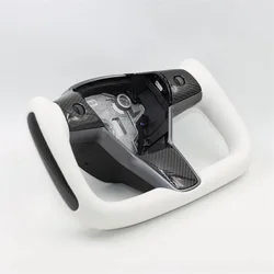 For Tesla yoke steering wheel factory modified model Edamame 3yx carbon fiber modified steering wheel