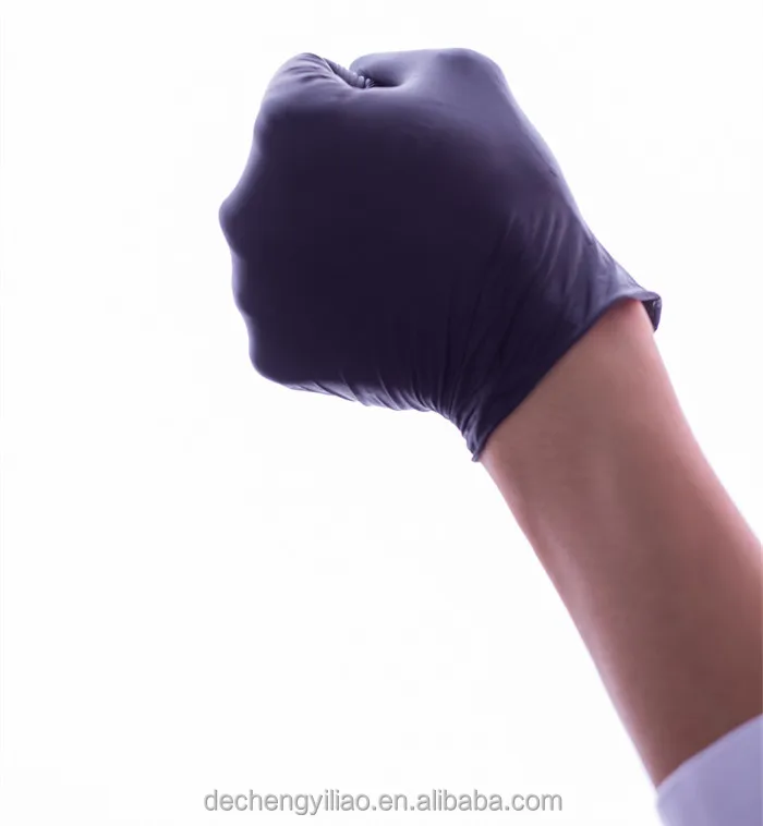 Nitrile Gloves Xs Production Line Prices Powder Medical In White