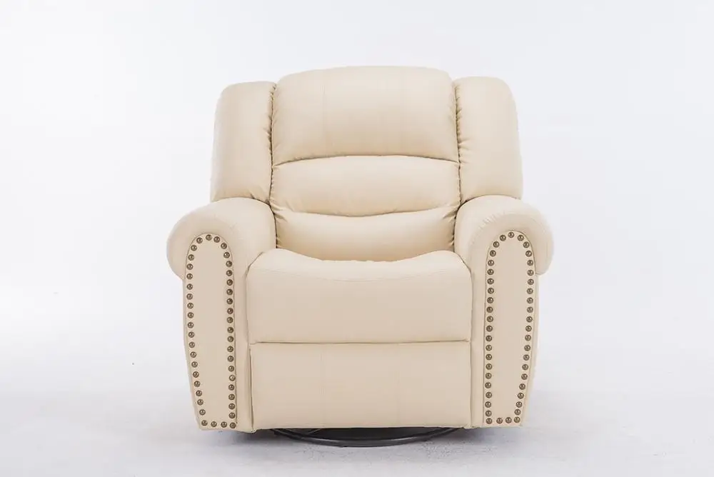 
OUKE Luxury Comfortable Recliner Leather Sofa 