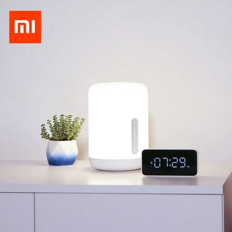 
Xiaomi Bedside Lamp 2 Smart Table LED Light Mi home APP Wireless Control MIJIA Bedroom Desk Night Light for Apple HomeKit Siri 