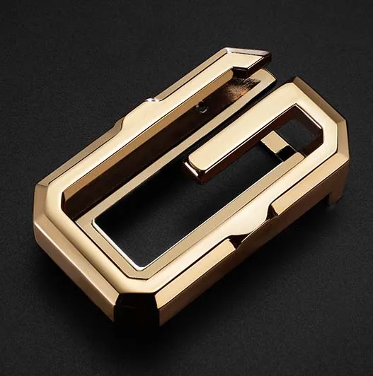 High quality inner size 40mm customized G letter zinc alloy zamak western bead clip belt buckle