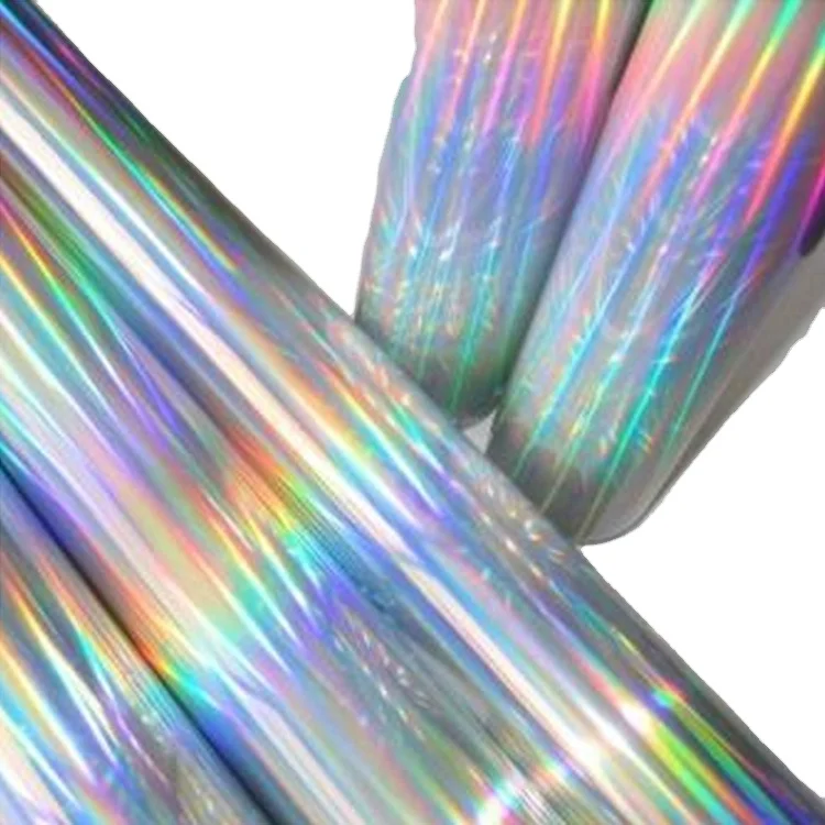 Free Sample Hot Hologram Rainbow Pattern Cold Stamping Foil For Packaging Decoration