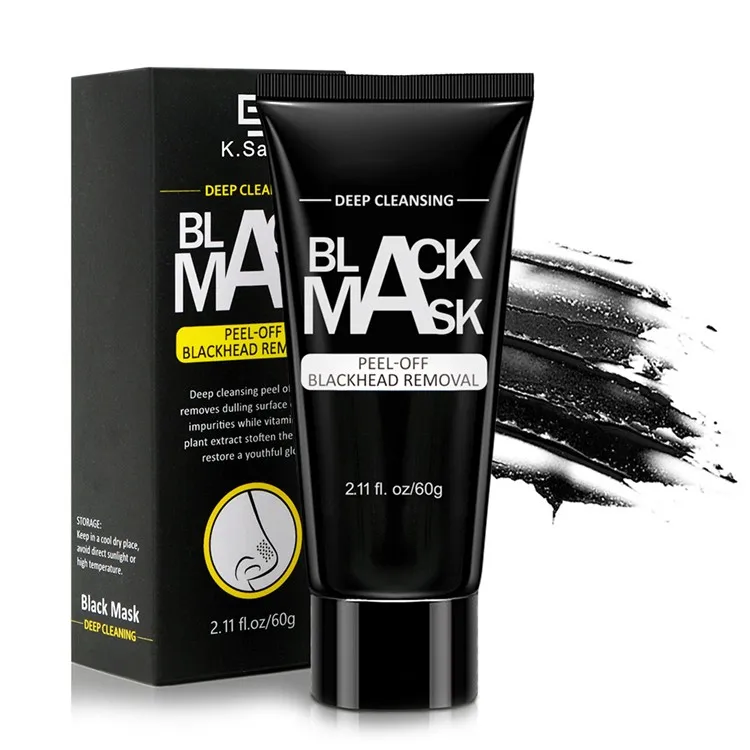 Wholesale moisturizing Deep Cleaning Black Mask Blackhead Remover Peel Off Face Mask