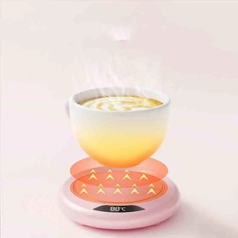New Style Hot Selling Portable Coffee Cup Warmer Mat Tea Cup Warmer Mat Small Kitchen Appliance for Keeping Beverages Warm
