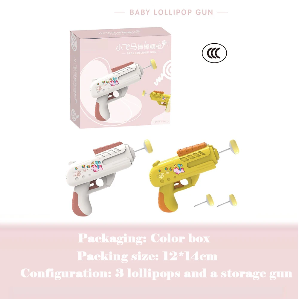 Best Selling Factory Wholesale Sweets Toy Candy For Kids Funny Plastic Dinosaur Shape Gun With Lollipop