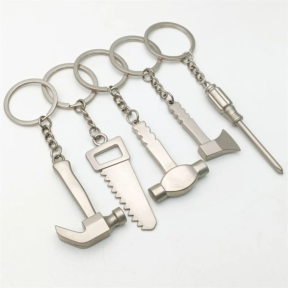 Factory custom keychain car model laser engraved logo keychain