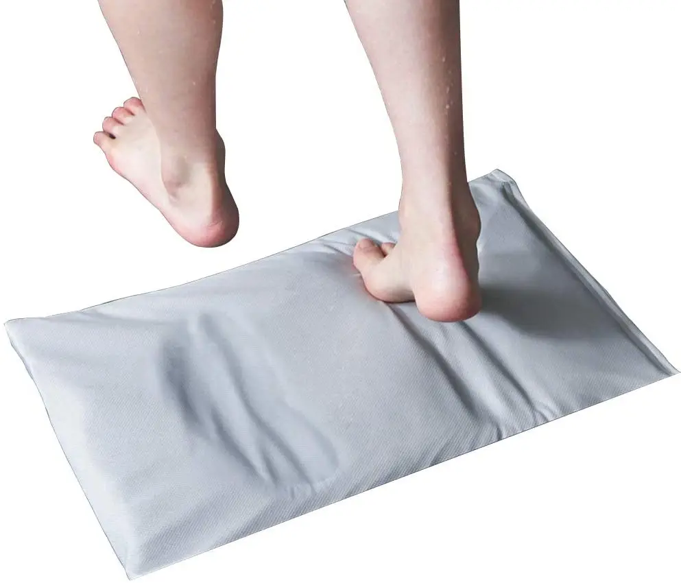 Washable Diatomaceous Earth Bath Mat I Super Absorbent Fast Drying Soft Comfortable Safe Non Slip Diatomite Bathroom Shower Mat