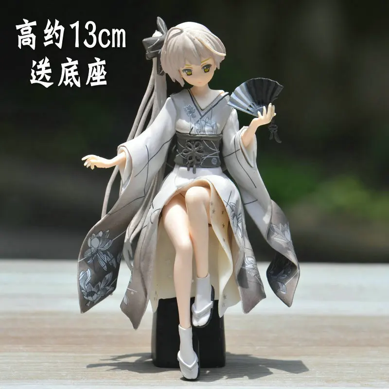 High quality PVC custom make Japanese hot sale model 3D printing girls figure for collection