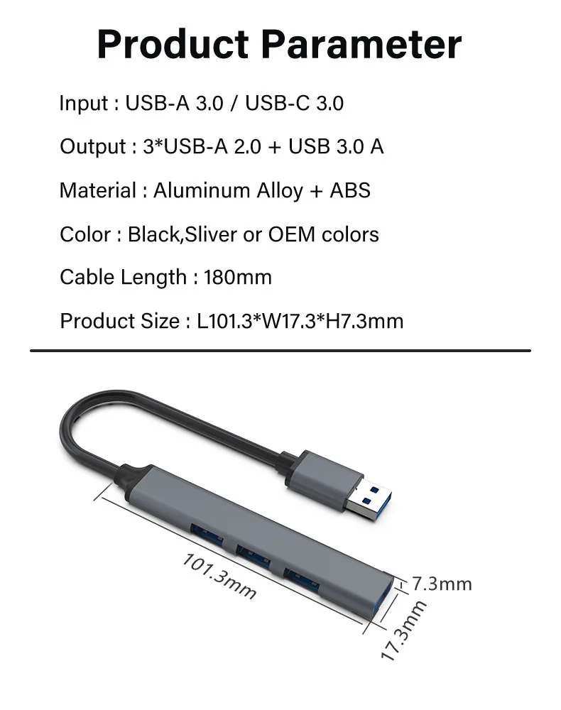 Горячая Распродажа концентратор usb-концентратор 4 порта 3 usb 0 и 1 компьютера