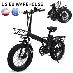 TOODI GW20 17AH 48v 750w High-Quality Electric Bike Dual Motor 750w Foldable Long Distance High Power Electric Bicycle