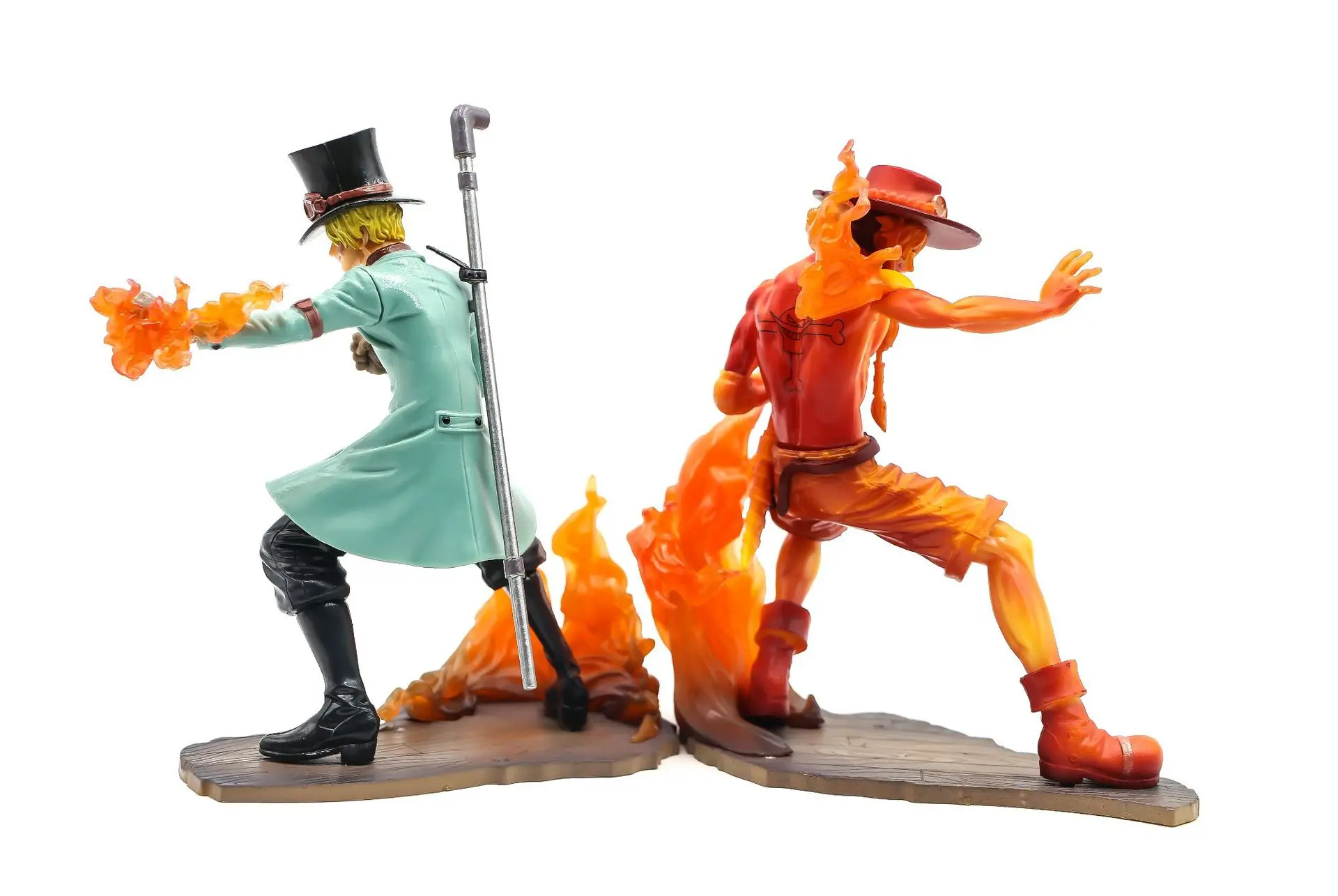 15cm one pieces Theater version Flame Sabo Ace action figure PVC collection model toy for gifts