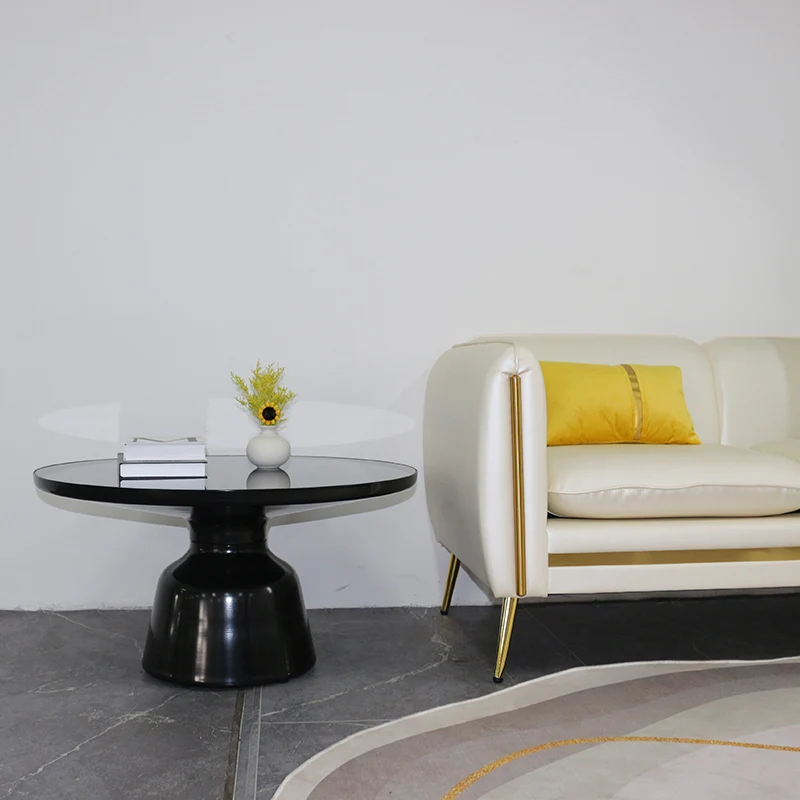 WANFENG metal leisure coffee table set luxury modern furniture tea table corner coffee table