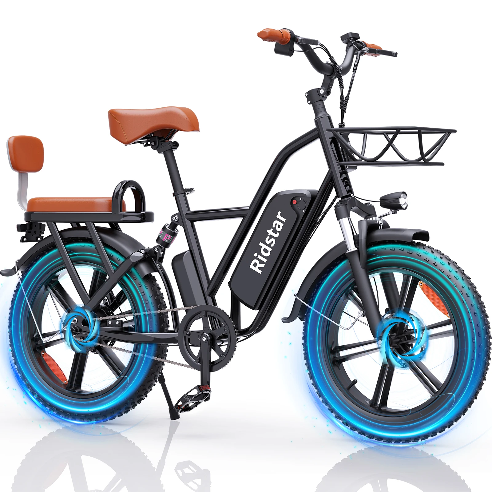 Best Selling Two-Wheel Electric Bicycle Families Long Tail 15ah Lithium Battery Rear Hub Motor Aluminum Cargo Bike Delivery