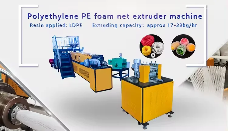 Pe Foam Mango Fruit Cover Net Machine /cover/packing/packaging Extrusion Production Line