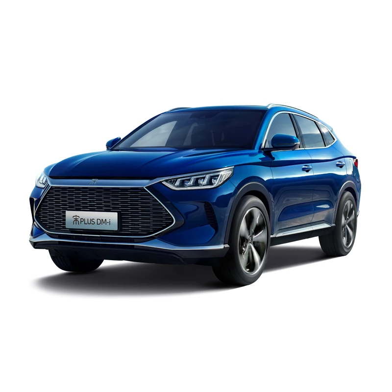 BYD Song Plus DM-i Hybrid Phev Flakship Red For Sell Long Range Electric Vehicle 2022 Car In China Byd-Electric-Car