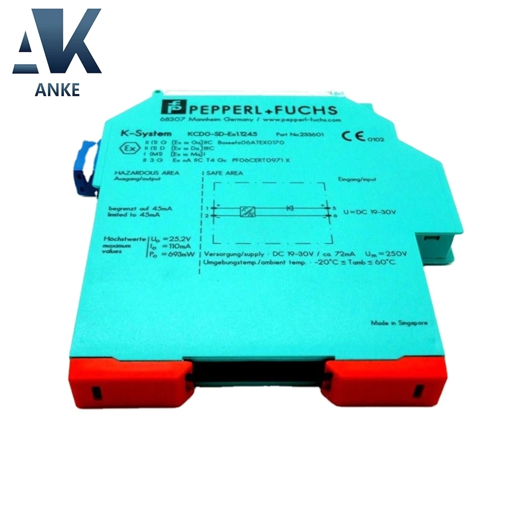 PEPPERL+FUCHS P+F 1-channel isolated barrier Solenoid Driver KCD0-SD-Ex1.1245
