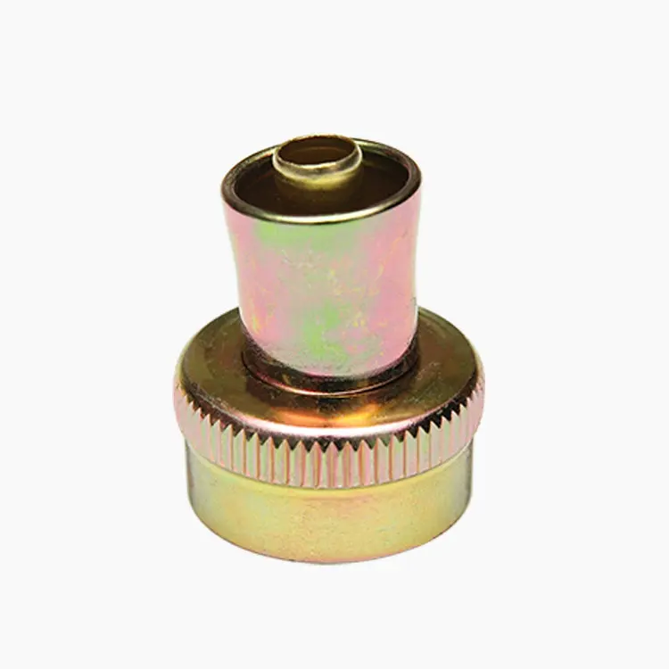 Water hose goose neck connector customized aluminum parts for washing machines