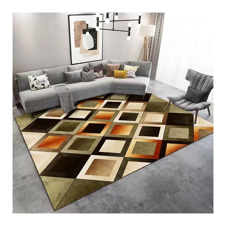 elegant golden deer factory direct vente en gros tapis de salon