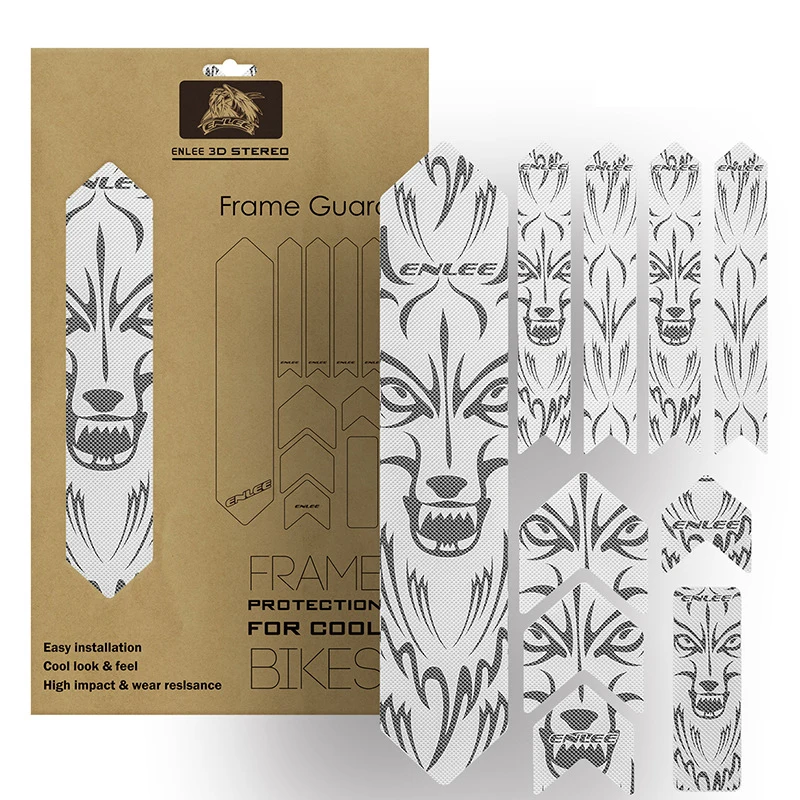 High Quality Mountain Road Motor Bike Bicycle Stickers Frame Protective Film Sticker Dirt Bike Design Pictures Sticker