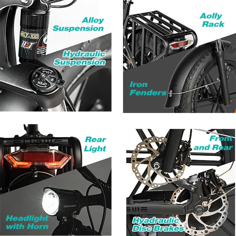 High Performance Engwe Engine Pro Rothar Leictreach Fat Tire Ebike Electric Dirt Mountain Folding Ebike With Eu Warehouse