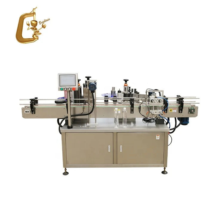 Автоматическая машина для маркировки круглых бутылок с видео в Шанхае