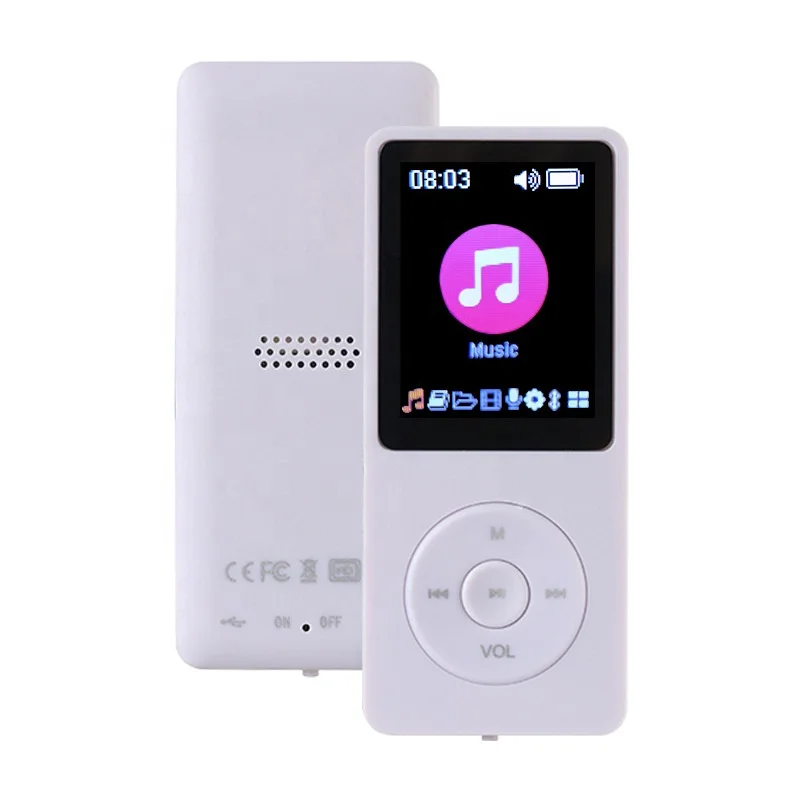 Amazon hot selling wireless display lcd mp4 music player