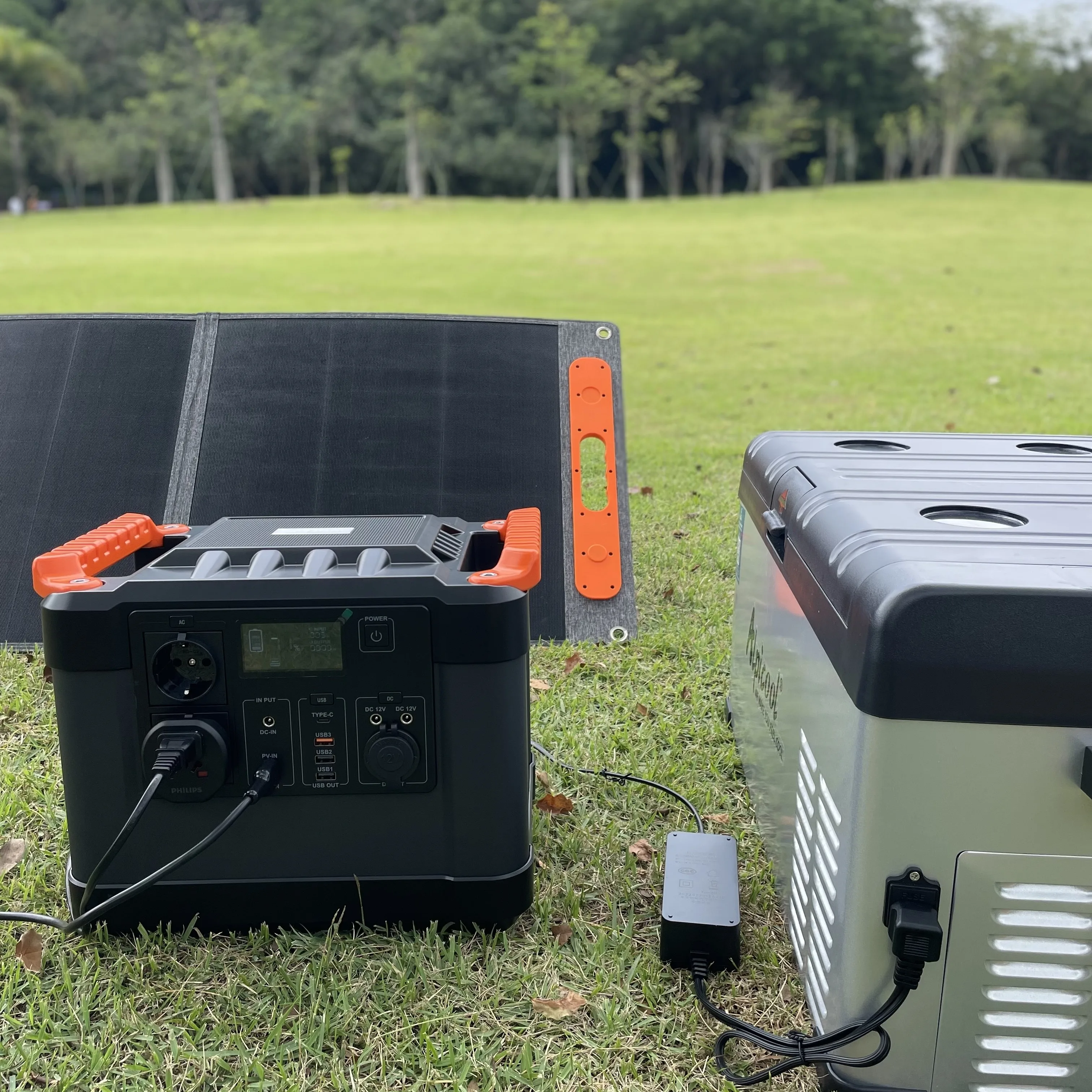 factory rechargeable 2220wh 1000w electric car power supply charge station solar power banks  portable power station