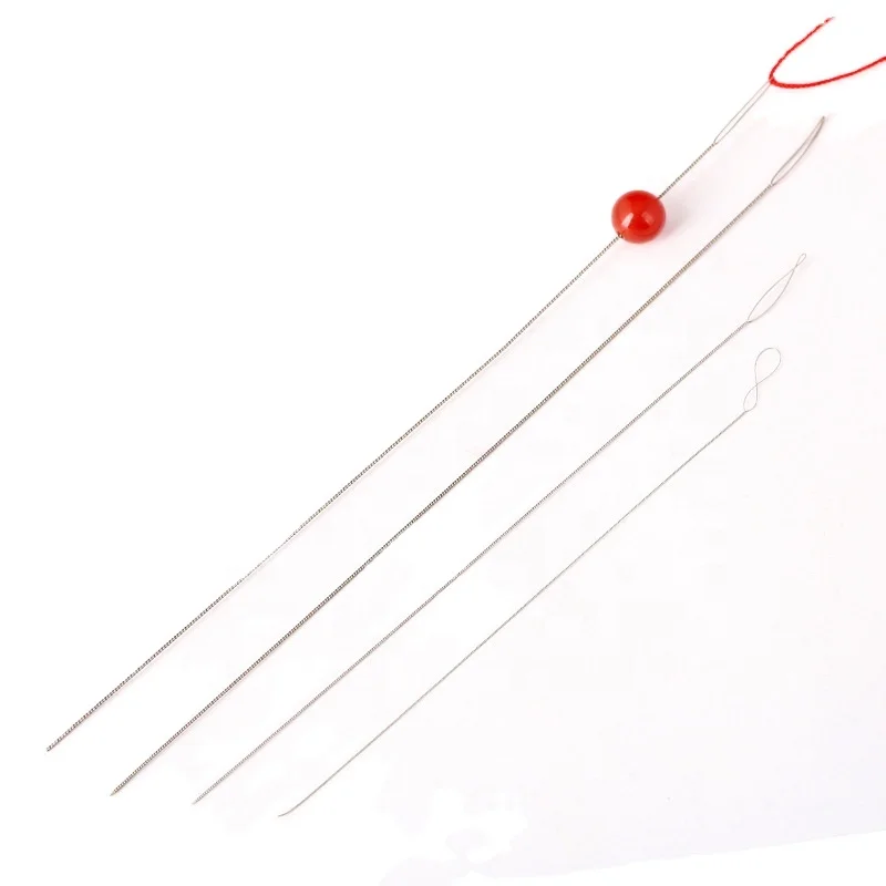 Открытая игла из бисера для ювелирных изделий «DIY», Длинные ручные бусины, арт-деко, стиль дизайна для вязания, юбилея