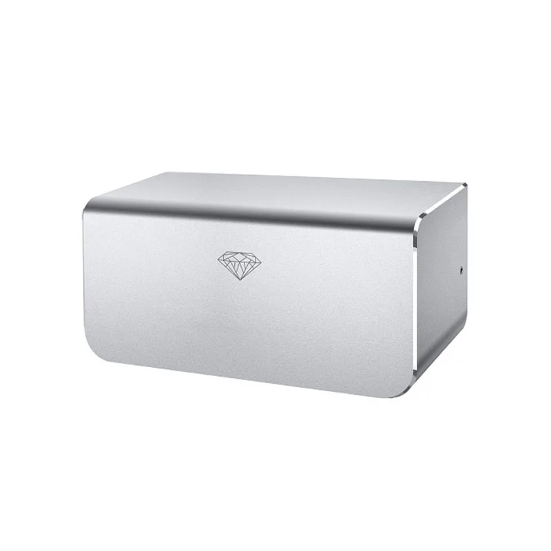 Aluminum Fast HEPA Hygienic  Brushless Fancy UV Hand Dryer