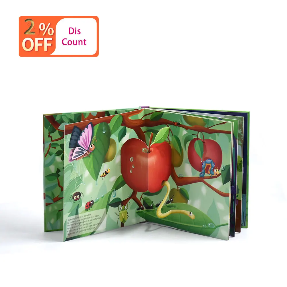 Custom hardcover children book printing cheap hardcover children book printing service