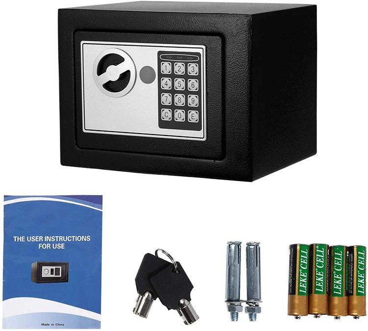Горячая продажа металлический Сейф Домашняя безопасность копилка маленький Сейф