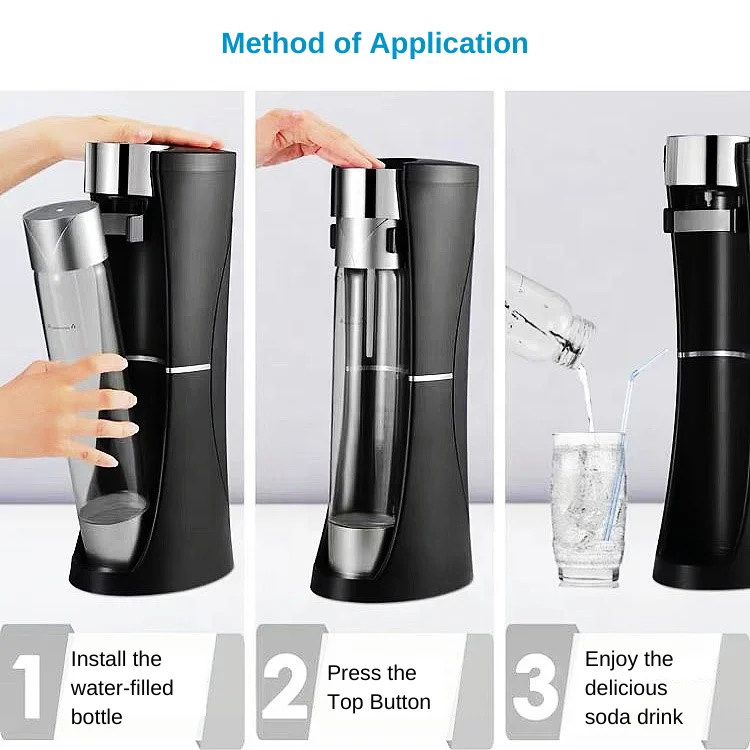 New Portable Beverage Gas Refill Soda Maker Bottle Soda Stream CO2 Sparkling Water Machine