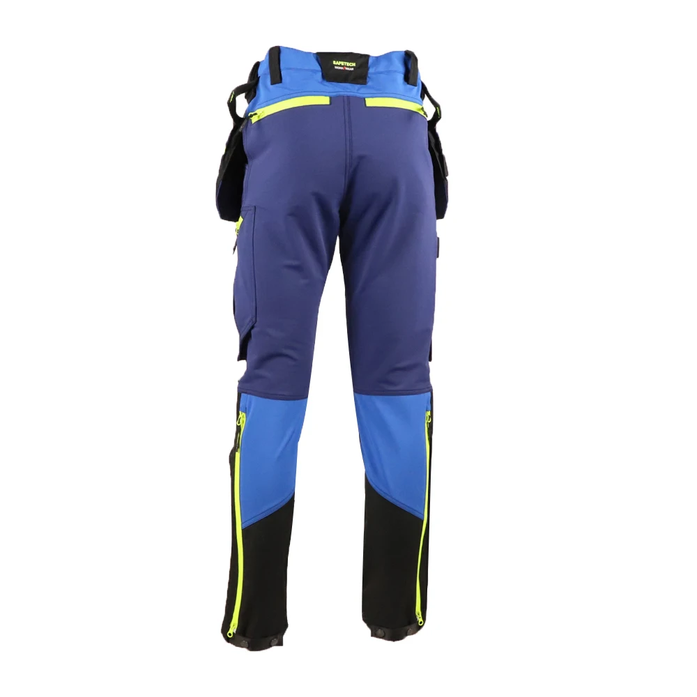 Mens Work Construction Working Pants Multi Pockets Wear Resistant Worker Mechanic Cargo Pants