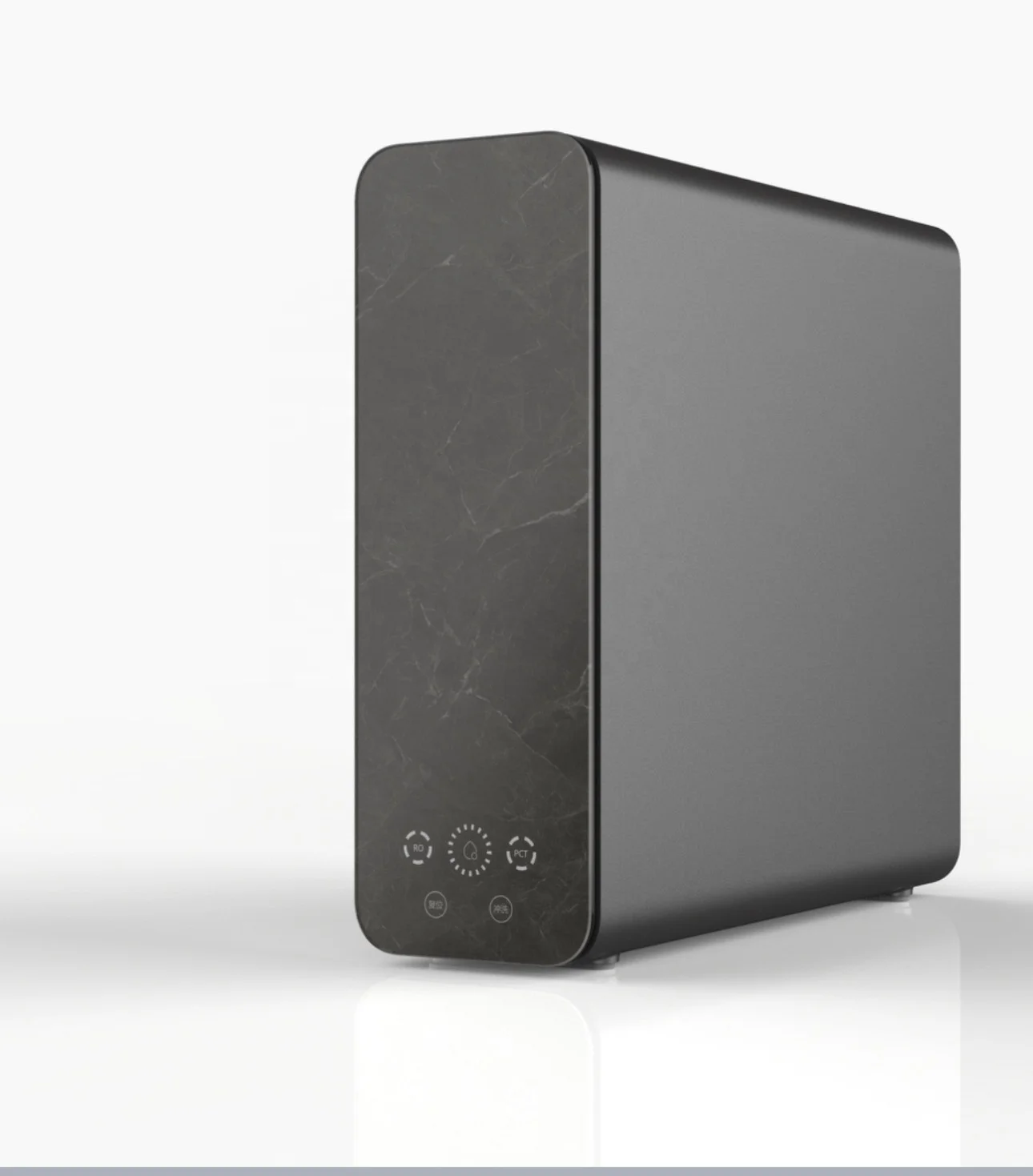 Оптовая продажа прямая подача легкая установка 600-1200GPD щелочная раковина RO очиститель воды без резервуаров система фильтров для