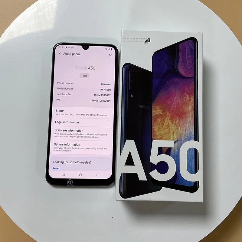 original used android Phone for Samsung A71 A70 A60 A51 A50 A30 A20S A21S A10S mobile Phone 64G 128G
