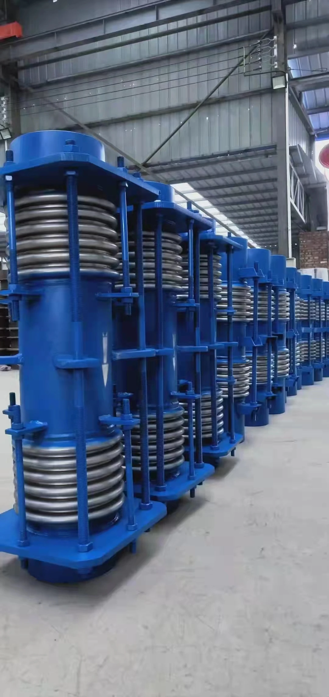 Axial Lateral Movement limit rod Metal bellows expansion joint with one un-fix flanged