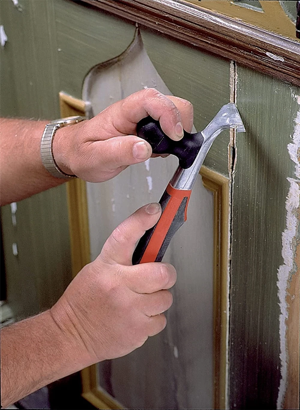 Professional Wall Railing Window Cleaning Scraper Replaceable Blade Scraper with Metal and Plastic Handle