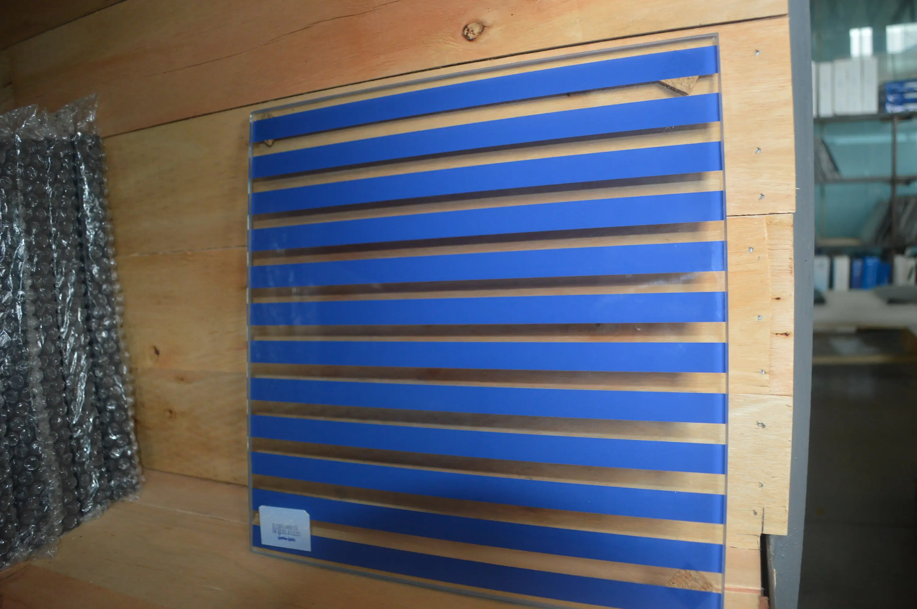 Wholesale stained art glazed glass inserts Handmade decorative door glass