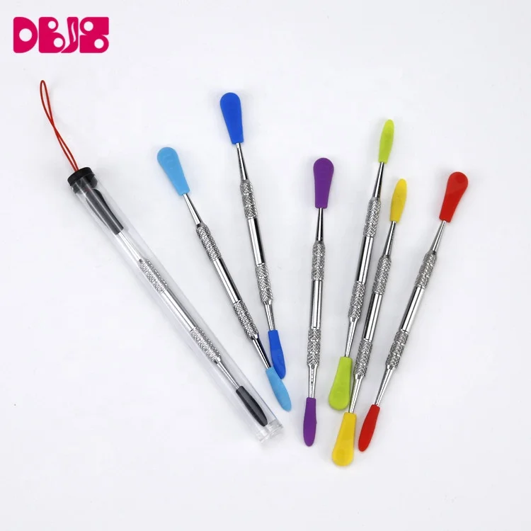 
Custom smoking accessories stainless steel wax dabber smoking pipe dabs tool 