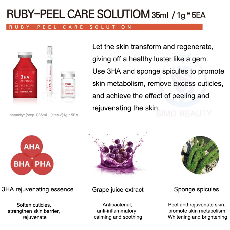 care sponge spicule powder peel skin whitening ampoules skin rejuvenation stem cell ampoule facial ampoule for wholesales