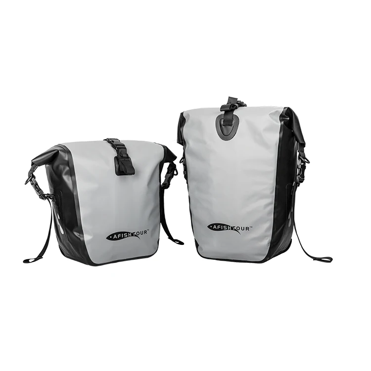 
AFISHTOUR Multifunctional Bike Pannier Bag Bicycle Rear Back Bag Waterproof Bike Pannier for Backpack Cycling-Can Be Customized 