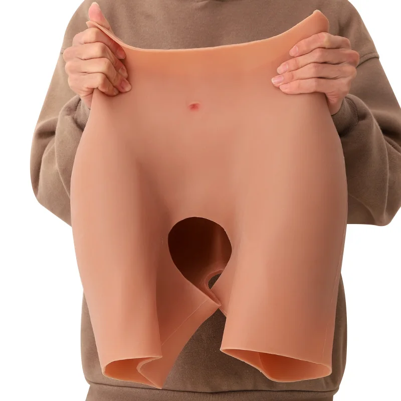 XXXL Realistic Silicone butt and Hips Fake Push Up silicone Panties Soft Bum Shapewear for African Woman Silicone buttock pants