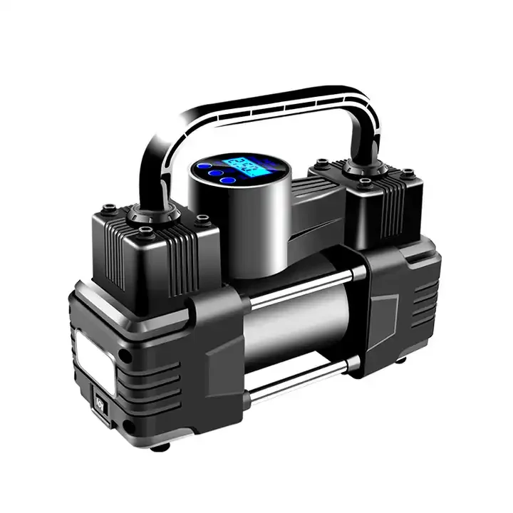 Popular Hot Selling Wireless 12V Mini Compressor Air Car Tyre Inflator Digital Automatic Portable Air Compressor Pointer Pump