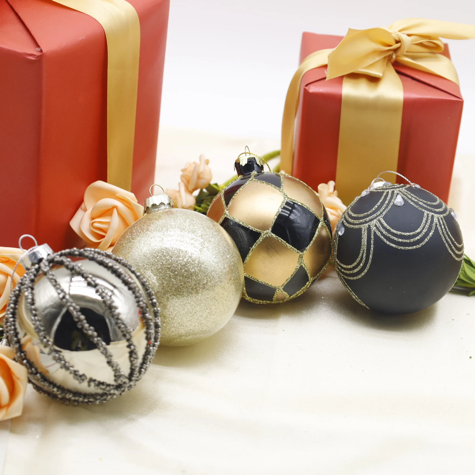 Новый дизайн, украшение для дома, 8 см, набор стеклянных шаров для украшения, изготовленный на заказ, флаг, стеклянный шар для рождественского фестиваля