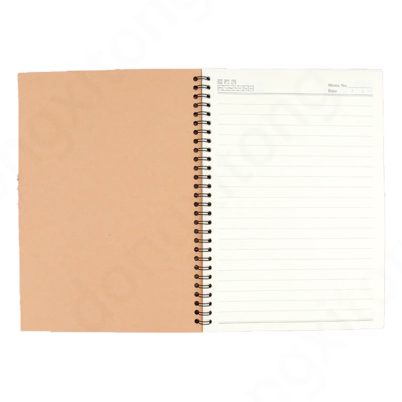 Hot Selling High-End A5 Notebooks Innovative Design Composition Books with Leather and Paper Cover Autoimmune Target End Users