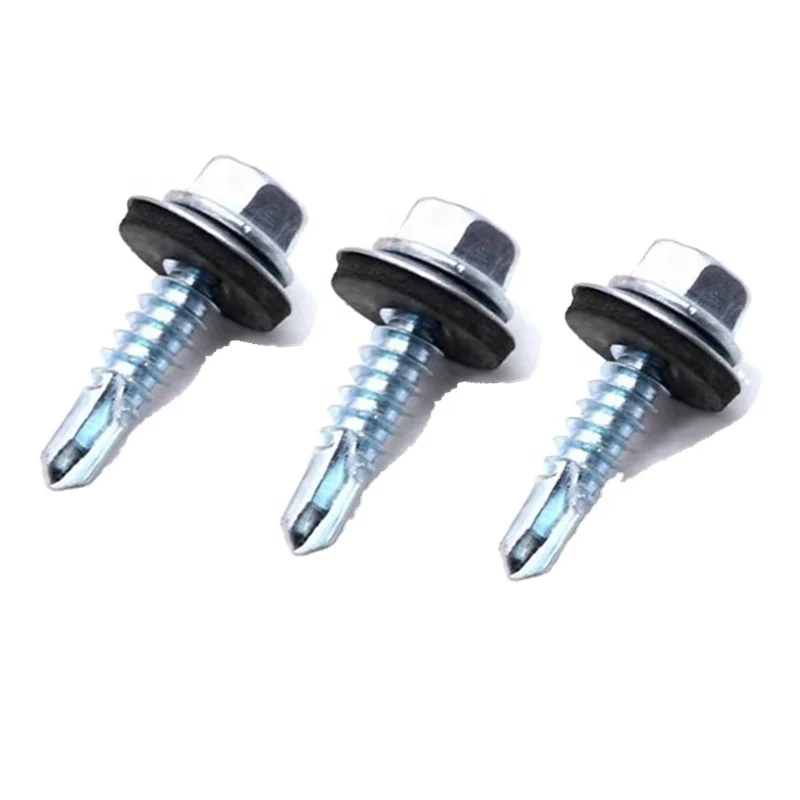 Hexagon Washer Hexagon Self Tapping Screw Flange Head Self Drilling Screw
