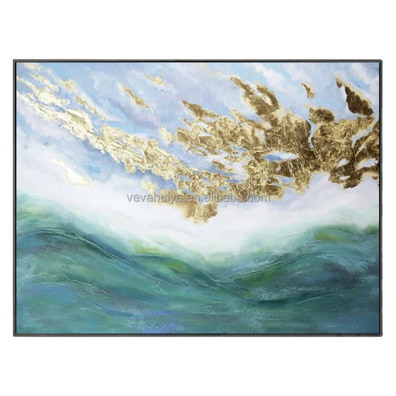 Modern Wall Decoration Art Handmade Oil Painting Abstract Flower Canvas Painting