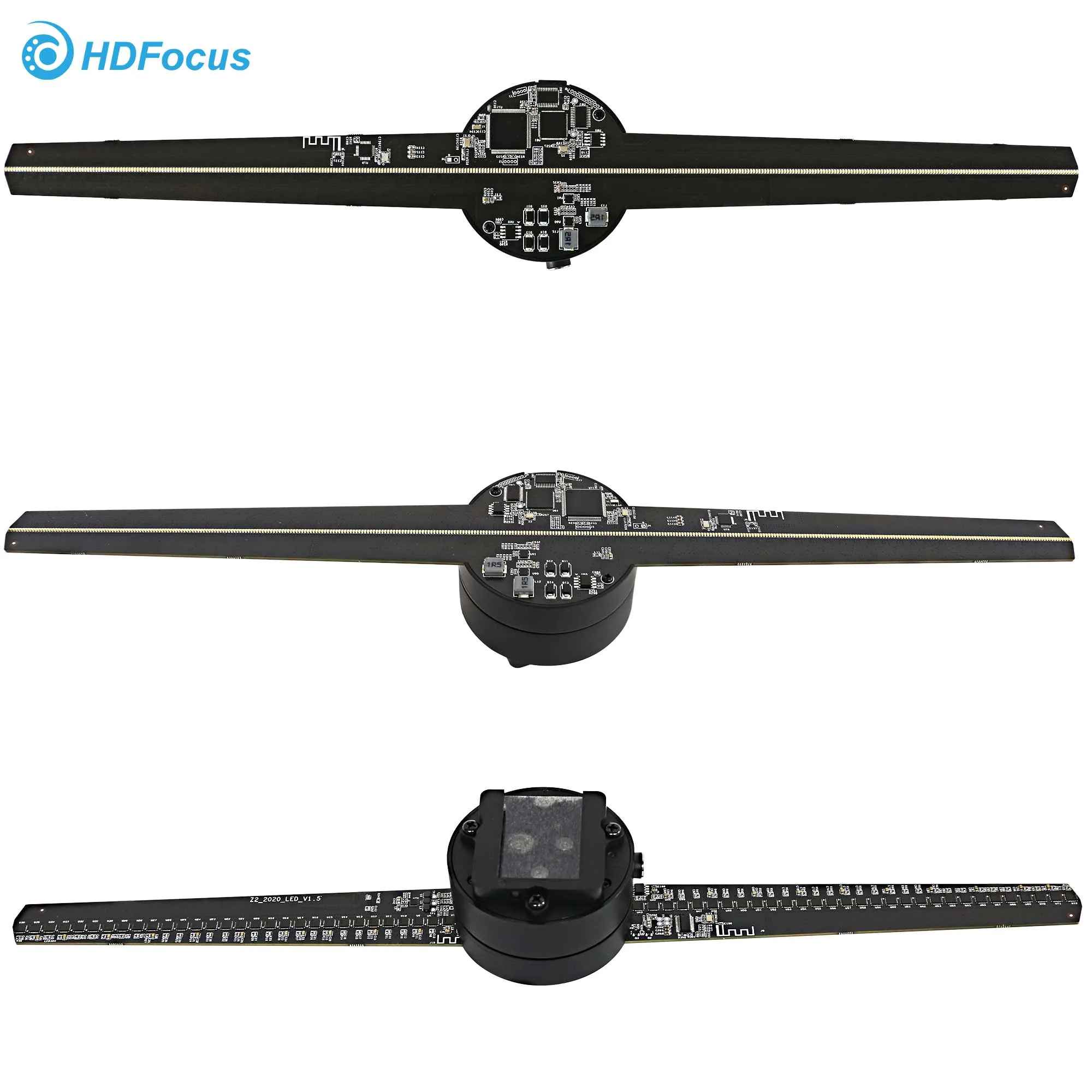 42Cm 3D Other Advertising Equipment Splicing Fan Ventilatory Holografico Mini 3D Hologram Fan